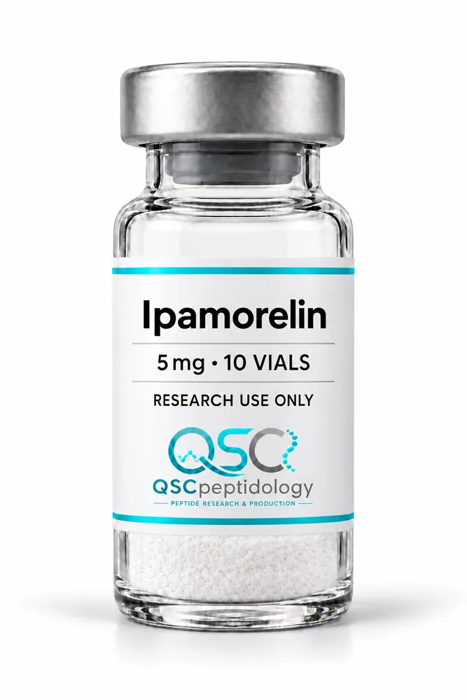 Ipamorelin 5mg (10 flakonu iepakojums) QSC Peptidology